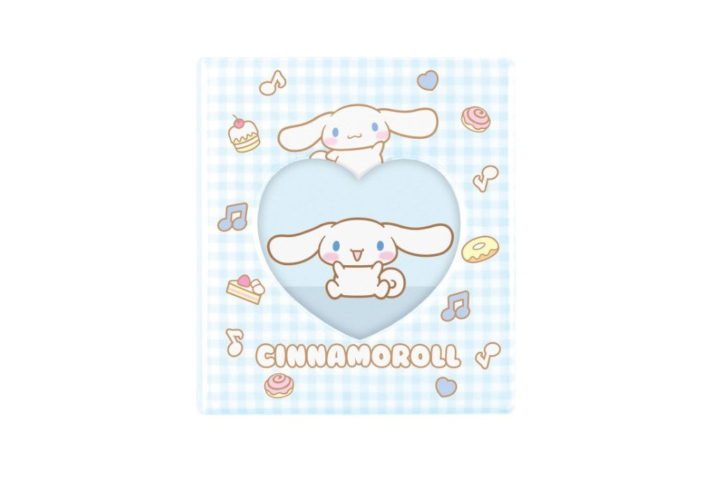 Sanrio 2 pocket photocard collect book Kpop My Melody Cinnamoroll Kuromi