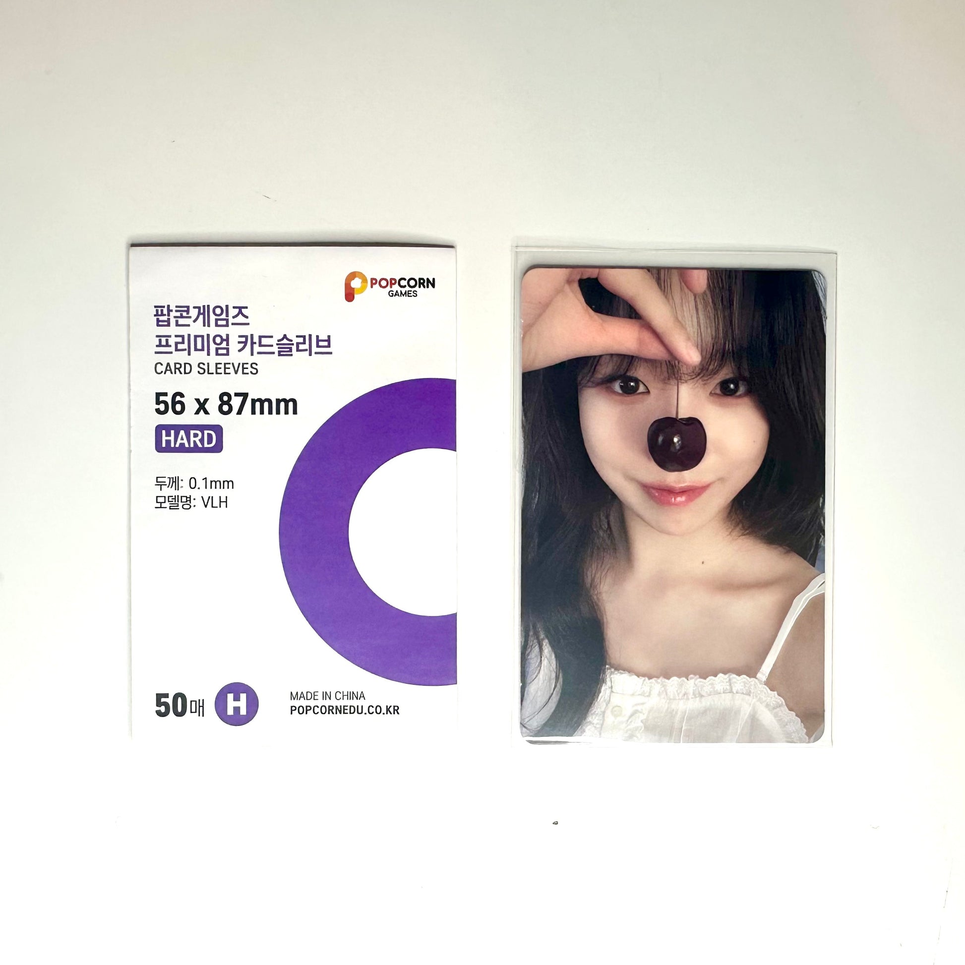 card sleeves for kpop photocards Popcorn Games Photocard Sleeves Kpop Collection – BubbleZpop